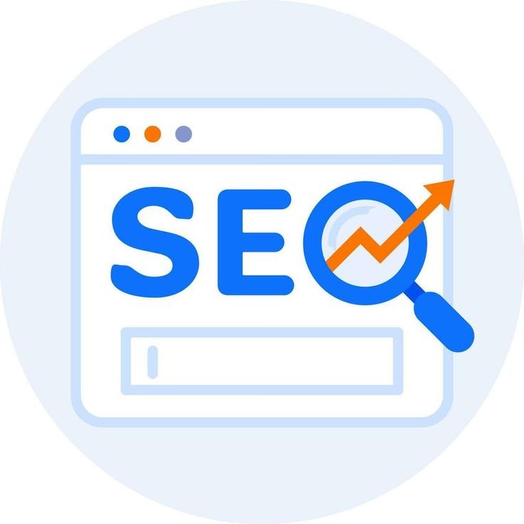seo marketing modern icon illustration